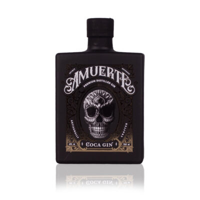 Amuerte Black Ed Coca Leaf Gin 43% 0,7l